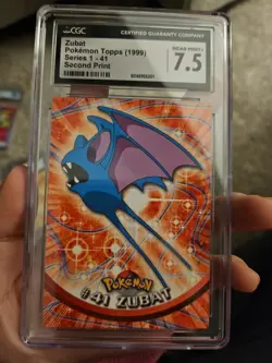 LOT OF 3 CGC Graded Pokemon Sandslash Zubat Palkia - Image 5