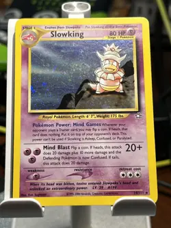 Pokemon Neo Genesis 14/111 Slowking HOLO MINT CONDITION - Image 1