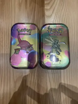 Pokemon TCG Scarlet & Violet 151 Mini Tins New Sealed X2 fast ship ✅ - Image 1