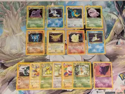 Vintage Pokemon Card Lot WOTC Holo Base Fossil Rocket Dark Dragonite Gengar 1st - Image 1