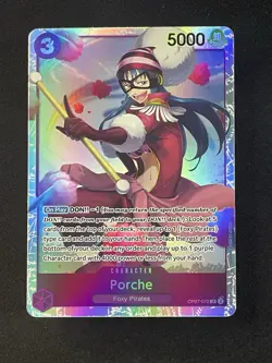 One Piece Card Game Porche OP07-072 SR 500 Years in the Future English - Image 1