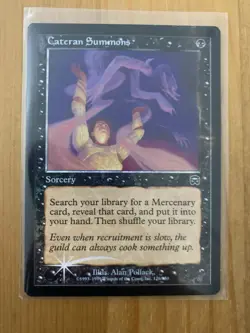 Cateran Summons - FOIL - Mercadian Masques - MTG Magic The Gathering LP/NM - Image 1