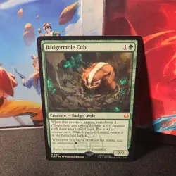 MTG Badgermole Cub Avatar TLA 0167 Mythic Infinite Mana Spike NM - Image 1