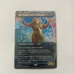 Sab-Sunen, Luxa Embodied (Borderless) Aetherdrift Regular MTG Magic NM Card - Image 1