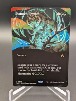 Nature's Rhythm (Borderless) Tarkir: Dragonstorm Regular - Image 1