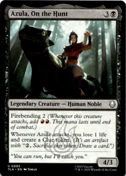 Azula, On the Hunt U Avatar: The Last Airbender 85 NM - Image 1