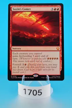 MTG Sozin's Comet Avatar Foil #154 - Image 1