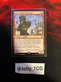 Siege-Gang Lieutenant Commander: Modern Horizons 3 Regular - Image 1