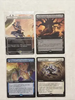Magic: The Gathering Avatar: The Last Airbender Rare (Extended Art) Card Lot - Image 1