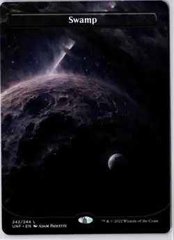 Swamp (242) (Borderless) Unfinity Regular - Image 1