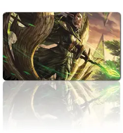 Nissa Voice of Zendikar - Board Game MTG Playmat Games Mousepad Play Mat of TCG - Image 1
