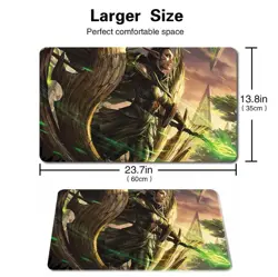 Nissa Voice of Zendikar - Board Game MTG Playmat Games Mousepad Play Mat of TCG - Image 2