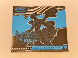 Pokemon TCG Scarlet & Violet Black Bolt Elite Trainer Box ETB NEW SEALED - Image 1