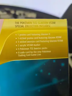 Pokemon TCG Glaceon & Leafeon VSTAR Special Collection Box SET - Factory Sealed - Image 2