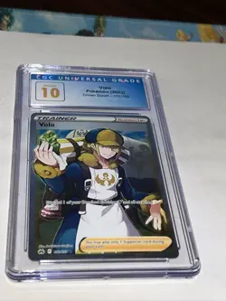 Pokemon Crown Zenith Volo 151/ Full Art Trainer - CGC Pristine 10 - Image 4