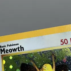 Pokemon TCG Meowth Promo 10 Holo Gameboy Card - Image 4