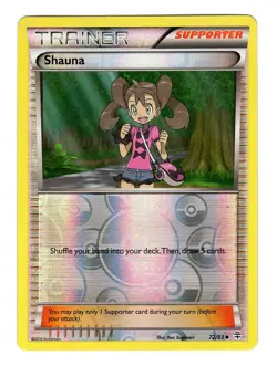 Pokemon TCG Shauna XY Generations 72/83 Revere Holo Uncommon Card Played LP - Image 1