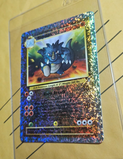 Rhydon 35/110 Legendary Collection Reverse Holo Pokemon Card NM - Image 3