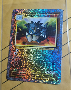 Rhydon 35/110 Legendary Collection Reverse Holo Pokemon Card NM - Image 4