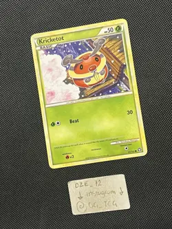 Pokemon HGSS Truimphant - Kricketot - Non Holo Common - 65/102 - NM/VLP - Image 3