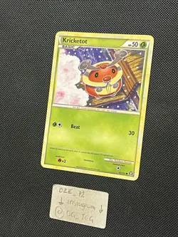 Pokemon HGSS Truimphant - Kricketot - Non Holo Common - 65/102 - NM/VLP - Image 4