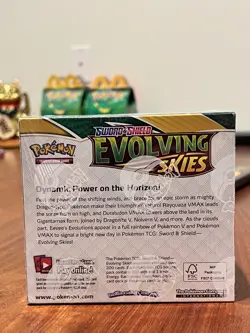 Pokemon TCG Sword & Shield Evolving Skies Booster Box Factory Sealed 36 Packs - Image 3