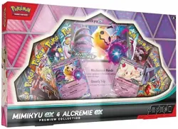 Pokemon TCG Mimikyu Ex & Alcremie Ex Premium Collection Box Factory Sealed - Image 1