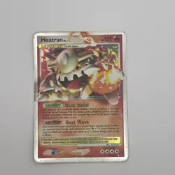 Pokemon Cards: Stormfront Rare Holo: Heatran Lv. X 97/100 - Image 1