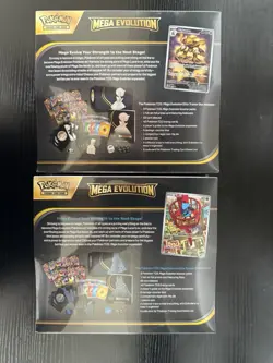 Pokemon Mega Evolution Elite Trainer Box ETB Set of 2 Sealed - Image 2