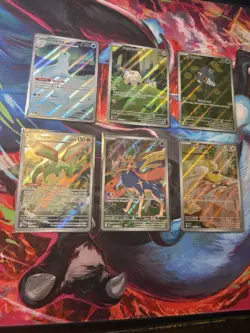 Pokemon TCG: Phantasmal Flames PFL 6 Full Art Illustration Rares NM-M - Image 1