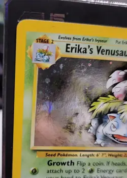 Pokemon Erika's Venusaur 4/132 - Gym Challenge Holo Rare Swirl and Orb Holo - Image 2