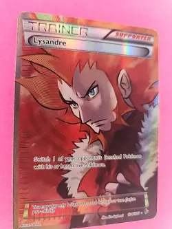 Lysandre Holo XY Flashfire Pokemon Card WOTC NM - Image 2