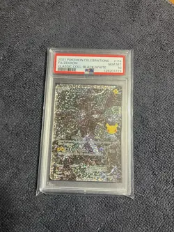 Pokemon Zekrom 114/114 Celebrations: Classic Collection PSA 10 GEM MINT - Image 1