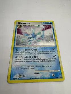 Glaceon 5/100 Pokemon Card - Holo LV 44 - Majestic Dawn - Rare - MP - Image 1