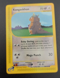 Pokemon Card Kangaskhan 88/147 common Aquapolis LP - Image 1