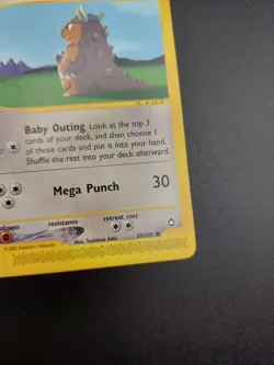 Pokemon Card Kangaskhan 88/147 common Aquapolis LP - Image 5