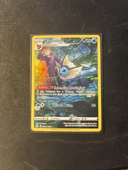 Pokemon TCG - Vaporeon TG02/TG30 Brilliant Stars Trainer Gallery - Image 1