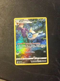 Pokemon TCG - Vaporeon TG02/TG30 Brilliant Stars Trainer Gallery - Image 3