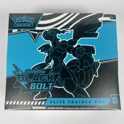 Pokemon TCG: Scarlet & Violet Black Bolt Elite Trainer Box - Sealed - ETB - Image 1