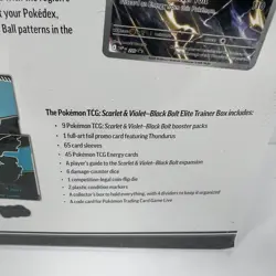 Pokemon TCG: Scarlet & Violet Black Bolt Elite Trainer Box - Sealed - ETB - Image 5