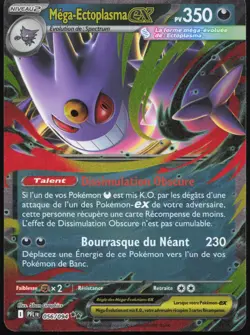 Carte Pokemon Mega-Ectoplasma-ex 056/094 Flammes Fantasmagoriques Francais - Image 1