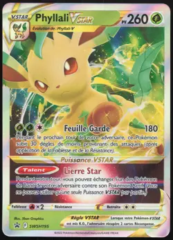 Carte Pokemon Phyllali-VSTAR SWSH195 Promo SWSH Francais - Image 1