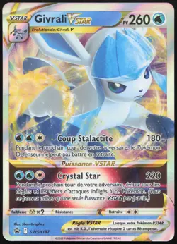 Carte Pokemon Givrali-VSTAR SWSH197 Promo SWSH Francais - Image 1