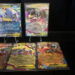 Pokemon TCG - Mega Evo - EX Lot 5 - Absol, Mawile, Camerupt, Lucario, Manectric - Image 3