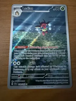 Ledian 144/142 Pokemon TCG SV07 Stellar Crown Illustration Rare NM - Image 1