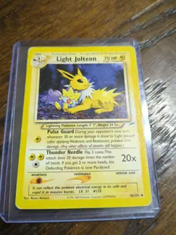 Light Jolteon 48/105 Neo Destiny Regular Pokemon TCG - Image 1