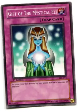 Yu-Gi-Oh! PLAYED/POOR Gift of the Mystical Elf Common englisch - Image 1