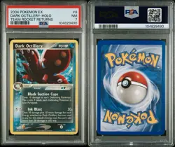 Dark Octillery 8/109 - PSA 7 Team Rocket Returns Holo Pokemon Card - Image 3