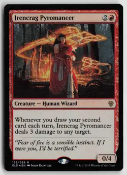 Irencrag Pyromancer R Prerelease Cards 128 NM - Image 1