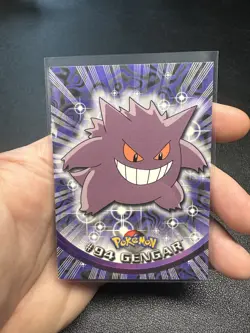 1999 GENGAR #94 Topps Pokemon Blue Logo TV Animation Edition Non-Holo Card NM - Image 1